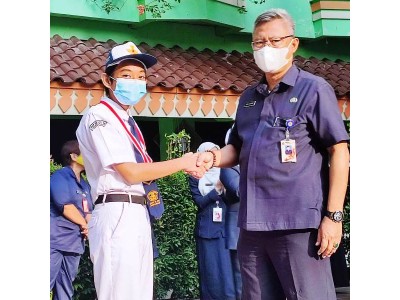 Penyerahan Medali Pramuka Garuda (Jakarta Pusat) tahun 2022