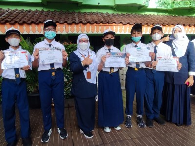 Juara lomba pencak silat