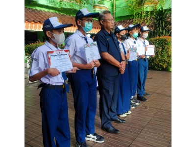 Juara lomba pencak silat