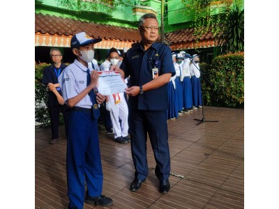 Juara lomba pencak silat