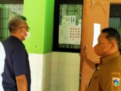 Monitoring Dinas Pendidikan pelaksanan US TA 2021/2022