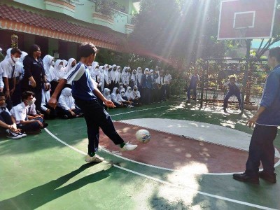 Classmeet-Futsal Shooting