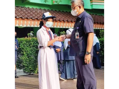 Penyerahan Medali Pramuka Garuda (Jakarta Pusat) tahun 2022