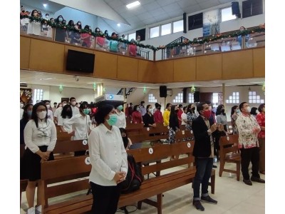 Kegiatan Natal ROKRIS SMPN 28 Jakarta